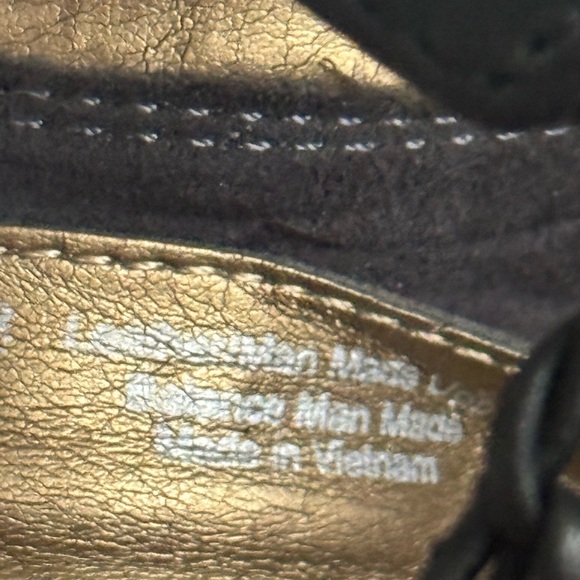 Sam Edelman Black Lace-Up Sandals German Gladiator Size 9 Leather Vacation Shoes - Picture 9 of 9